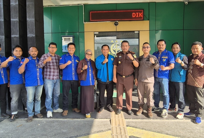 KNPI Inhil Silaturahmi dengan Kejaksaan Negeri Indragiri Hilir, Perkuat Sinergi Pemuda dan Penegakan Hukum
