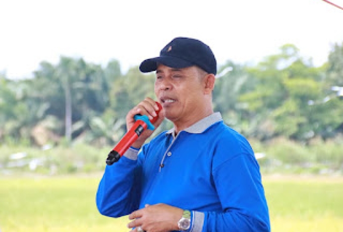 Panen Raya, Bupati Inhil Optimis Pertanian Terus Melaju