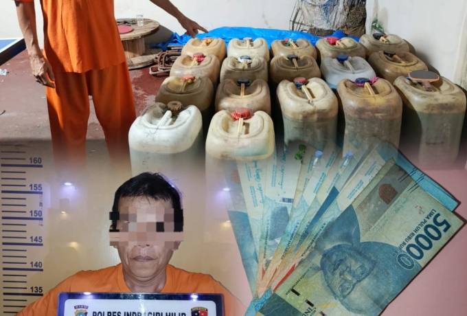 Ungkap Dugaan Penyalahgunaan BBM Subsidi Jenis Pertalite, Polres Inhil Amankan Satu Orang Diamankan