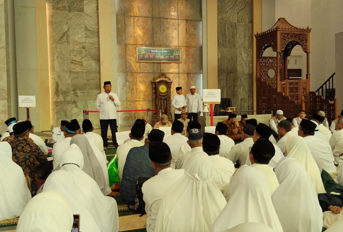 Jelang Berangkat ke Tanah Suci, 452 JCH Kampar Digembleng Lewat Manasik Haji