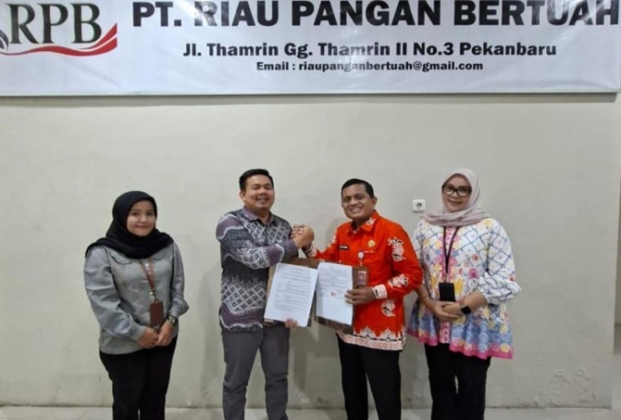 Perkuat Ketahanan Pangan, Pemkab Kampar Gandeng BUMD Riau Tekan Inflasi