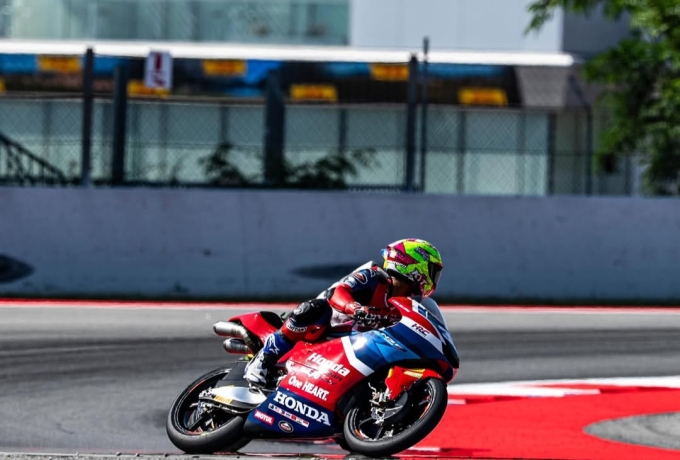 Kiandra Ramadhipa Finis P5 pada Putaran Perdana Moto3 Junior World Championship 2026