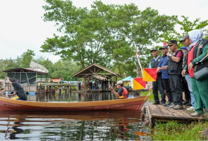 Dari Telaga Menjadi Destinasi, Kades Tanjung Ceritakan Perjalanan Wisata Air Merah