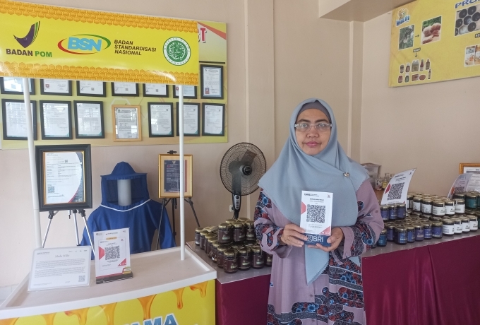 Transaksi Digital Dorong Pertumbuhan Ekonomi UMKM, Rumah Madu Wilbi Rasakan Kemudahan 
