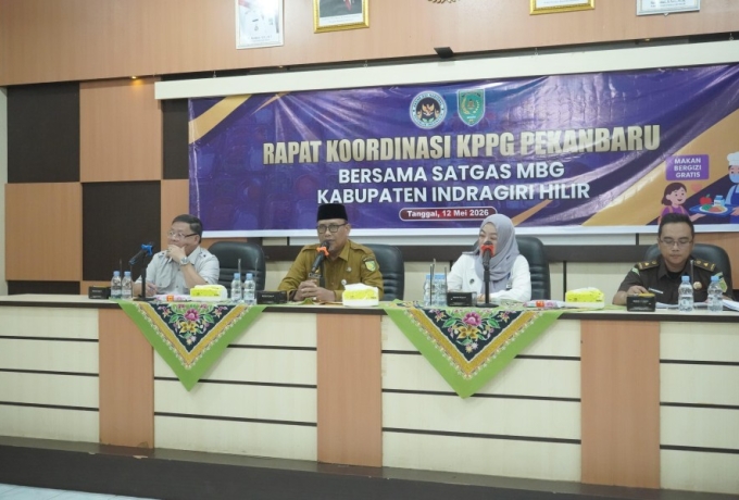 MBG di Inhil Tak Bisa Jalan Sendiri, Sekda Tekankan Kekompakan
