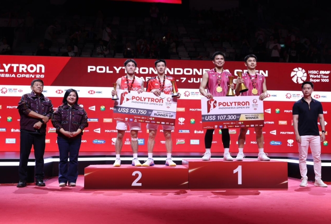 Indonesia Tanpa Gelar di Istora
