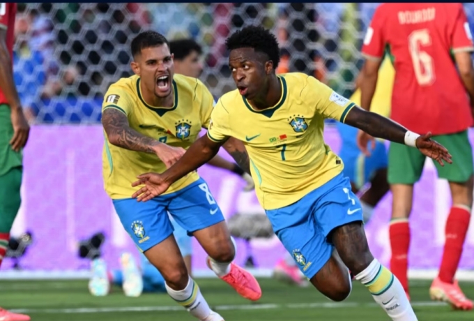 Brasil Berbagi Poin dengan Maroko