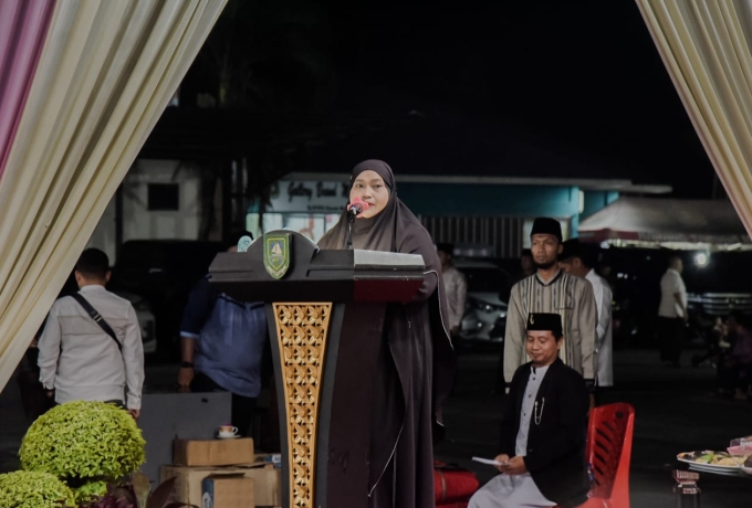 Tabligh Akbar 1 Muharram, Bupati Kasmarni Ajak Masyarakat Bersama Bangun Bengkalis