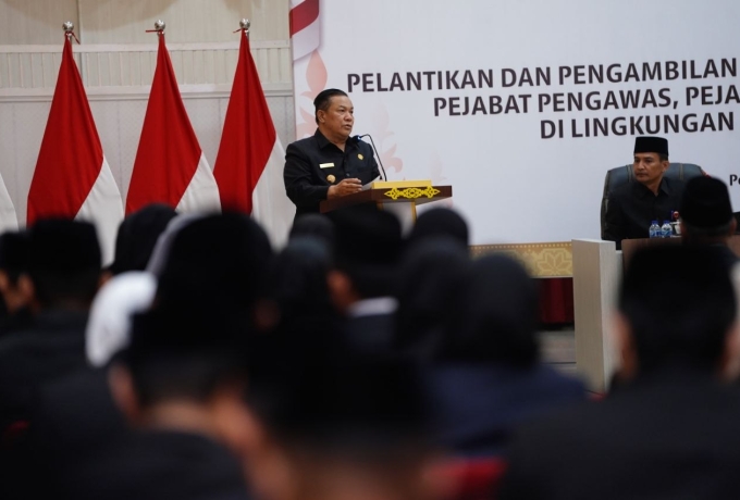 Plt Gubri SF Hariyanto Imbau Kepala Sekolah Jangan Terlibat Main Proyek