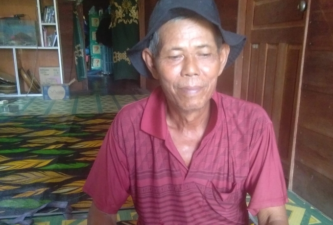 Masyarakat Desa Bina Maju Minta Pemerintah Segera Bangun Tanggul Penahan Air Laut