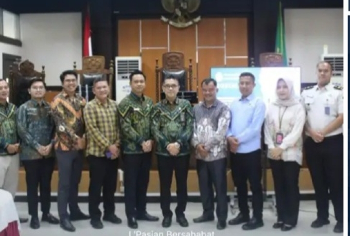 Lapas Pasir Pangarayan Ikuti Sosialisasi Regulasi Peradilan di Pengadilan Negeri Pasir Pengaraian