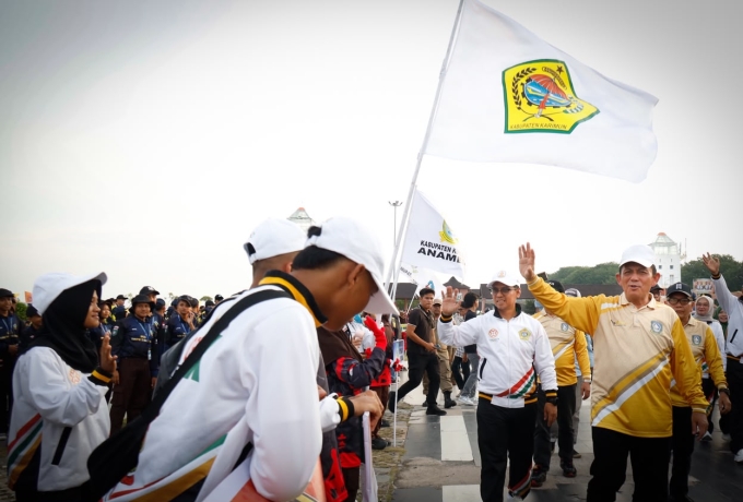 Dibuka Gubernur Ansar , Popda X Kepri di Karimun Jadi Ajang Cetak Atlet Pelajar Berprestasi