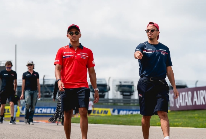 Mario Suryo Aji Kembali Balapan di Moto2 Jerman Usai Pulih dari Cedera