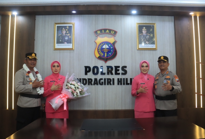 Tongkat Komando Berganti, Pengabdian Tetap Menyala: Welcome and Farewell Parade Polres Inhil
