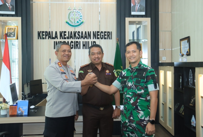 Silaturahmi Penegak Hukum Inhil: Berbeda Seragam, Sama-Sama Mengabdi untuk Negeri