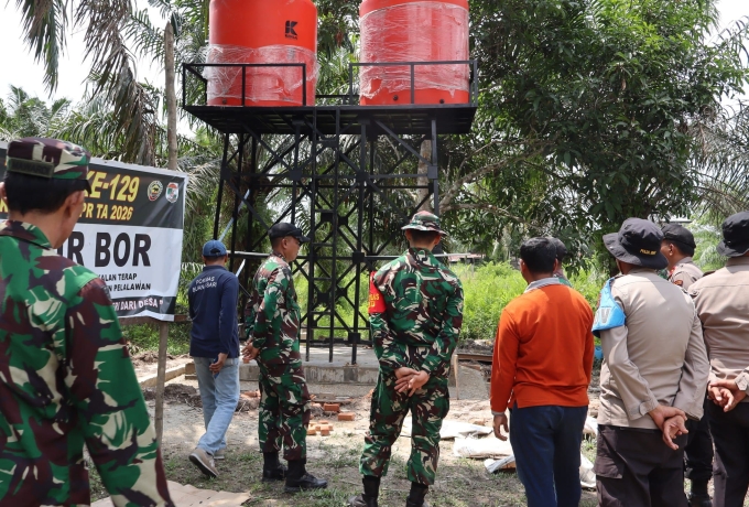Pastikan Kesiapan Kunjungan Tim Wasev Mabesad, Dandim 0313/KPR Tinjau Langsung Sasaran Fisik TMMD