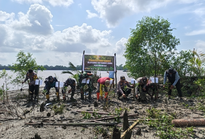 IPTU Andi Purba: Menanam Mangrove Adalah Investasi untuk Anak Cucu Kita