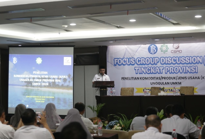 Pemprov Riau Dorong Pengembangan UMKM Unggulan Berbasis Riset