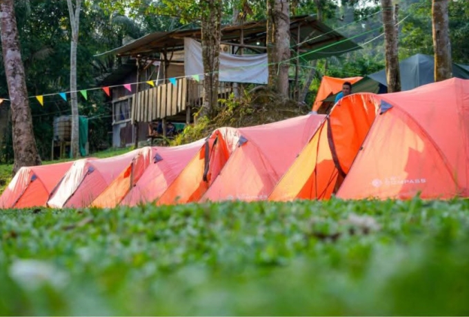 Ground Camping Gema Kampar Kiri Jadi Pilihan Destinasi KKIH Indragiri Hilir untuk Leadership Camp