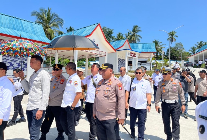 Sinergi Polres Natuna Kawal Kunjungan Ketua MPR RI, Pengamanan Berjalan Lancar