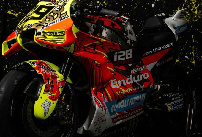 VR46 Tampil dengan Livery Garuda di Mandalika