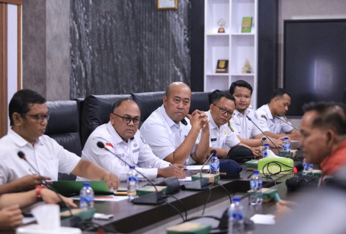 Ketua DPRD Meranti Pimpin Rapat Bahas Pembangunan Jembatan Suak Nipah Bersama OPD dan Perusahaan