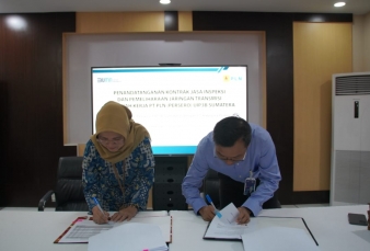 PLN UIP3B Sumatera Teken Kontrak dengan PT Haleyora Power