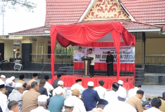 Bupati Kampar: Pentingnya Nilai Pengorbanan, Keikhlasan, Dan Solidaritas Sosial
