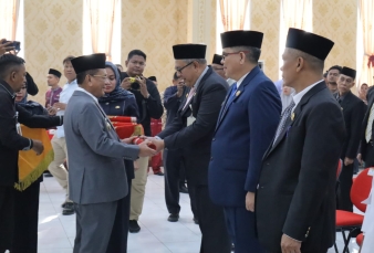 Bupati Rohil Melantik Pejabat Pratama, Berikut Daftarnya