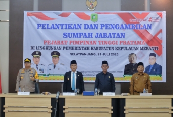 Bupati Asmar Lantik 11 Pejabat Pimpinan Tinggi Pratama