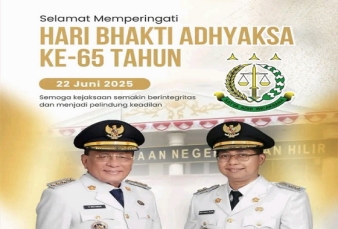 Pemkab Rohil Ucapkan Selamat Hari Bhakti Adhyaksa ke-65