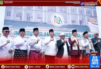 Bersama Menag RI, Wabup Syafaruddin Poti Hadiri Peresmian Gedung Institut Islam Internasional Basma Darul Ilmi Wassa'adah
