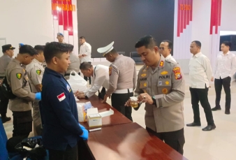 Polres Inhil Tegakkan Disiplin: Tes Urine hingga Cek Judi Online