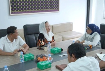 Audiensi Bersama BWS Sumatera IV, Bupati Cen Sui Lan Dorong Percepatan Operasional Embung Sebayar