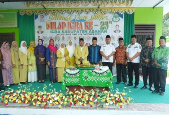 Wakil Bupati Asahan Hadiri Milad IGRA ke-23 Tahun
