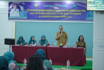 PKK Asahan Gelar Pelatihan Administrasi dan Kelembagaan 2025