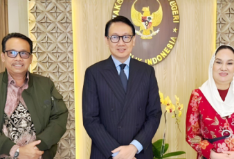 Natuna Jadi Pintu Diplomasi Global, Bupati Temui Kemenlu Bahas Kerja Sama Internasional