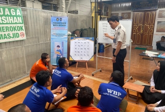 Belajar Dari Ki Hajar Dewantara, Lapas Bagansiapiapi Komitmen Entaskan Buta Huruf 