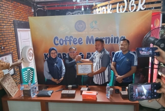 Gelar Coffee Morning, Kalapas Bagansiapiapi Gandeng Guru Jurnalistik Riau Perkuat Sinergi dengan Awak Media