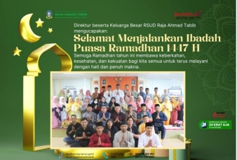 Sambut Ramadhan 1447 H, Pererat Silaturahmi Lewat Doa  Bersama Keluarga Besar RSUD Raja Ahmad Tabib 