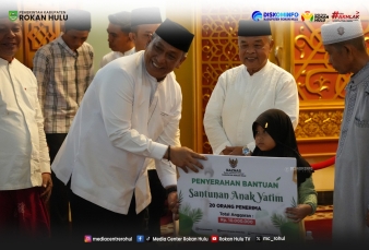 Malam Nuzulul Quran, Ikhtiar Bupati Anton Membangun Karakter Generasi Muda Rohul Lewat Cahaya Al-Quran
