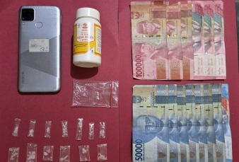 Polsek Kempas Ungkap Kasus Narkotika di Desa Danau Pulai Indah, Satu Pelaku Diamankan