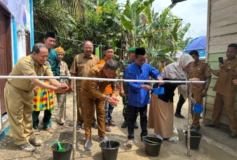 Hadirkan Air Bersih dan Bibit Produktif untuk Desa Talang Gedabu, Wujud Nyata PLN Menyalakan Harapan Masyarakat