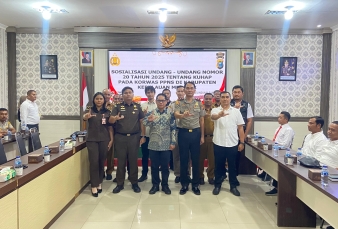 Polres Kepulauan Meranti Bahas Implementasi KUHAP 2025 Bersama PPNS