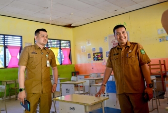 Disdik Bengkalis Pastikan Program Revitalisasi Sekolah Tepat Sasaran Lewat Visitasi Lapangan