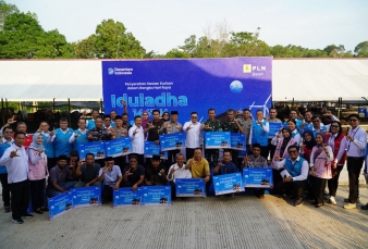 PLN Batam Salurkan 18 Sapi dan 50 Kambing pada Idul Adha 1447 H