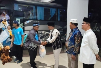 Wakil Ketua DPRD Kampar Iib Nursaleh Minta Pemkab Pantau Kesehatan Jemaah Haji Pasca Kepulangan