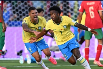 Brasil Berbagi Poin dengan Maroko