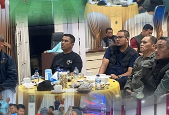 Polres Indragiri Hilir Gelar Nobar Piala Dunia 2026, Perkuat Silaturahmi dan Sinergitas Kamtibmas
