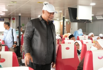 252 Jemaah Haji Asal Siak Kembali ke Tanah Air dengan Selamat